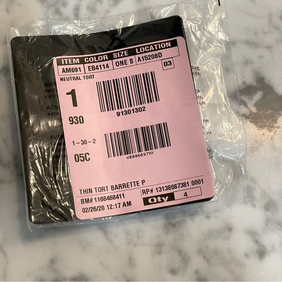 NWT - J.Crew Women’s Hair Clips - Picture 2 of 2